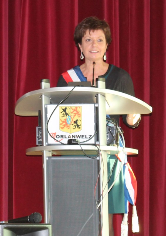 Discours de l'Adjointe au maire chargée des Jumelages, Axelle Declerck