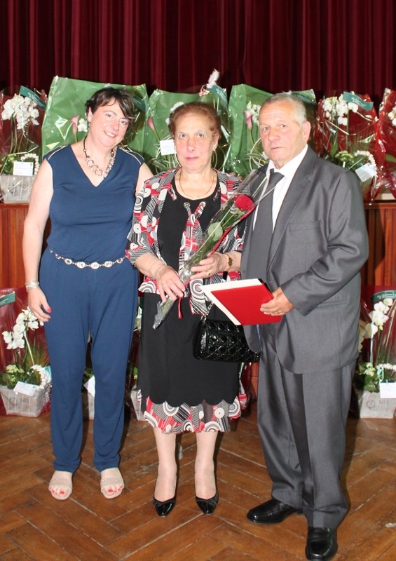 M. Salvatore Dell'Aria et Mme Lucia Di Caro, 50 ans de mariage
