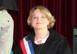 Madame le maire de Le Quesnoy Anne-Sophie Lesne