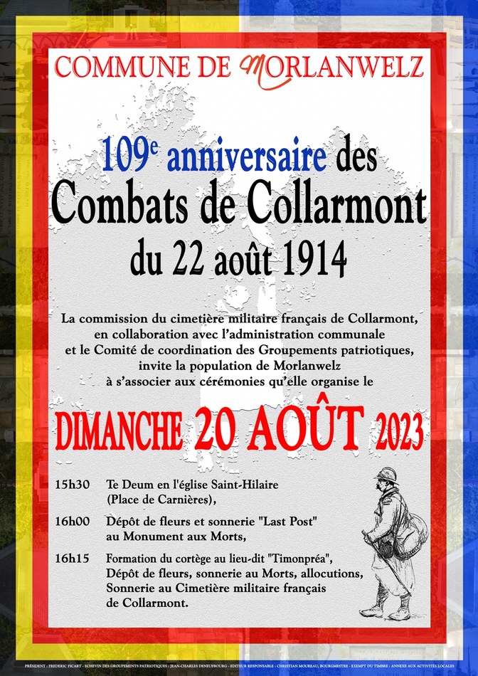 22 août 1914 - Combats de Collarmont