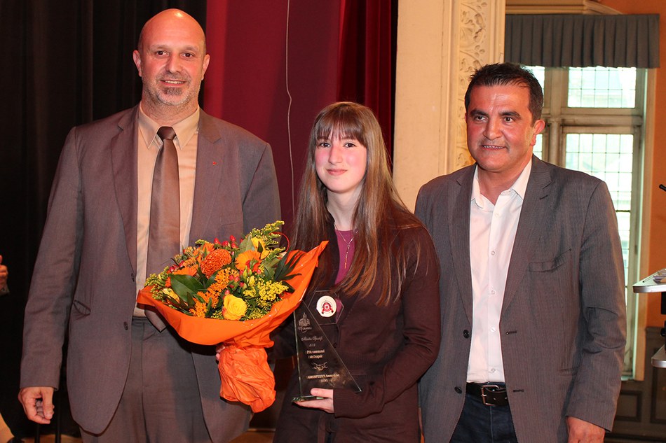 Prix communal de l’espoir : GRYSPEERT Anne-Lise