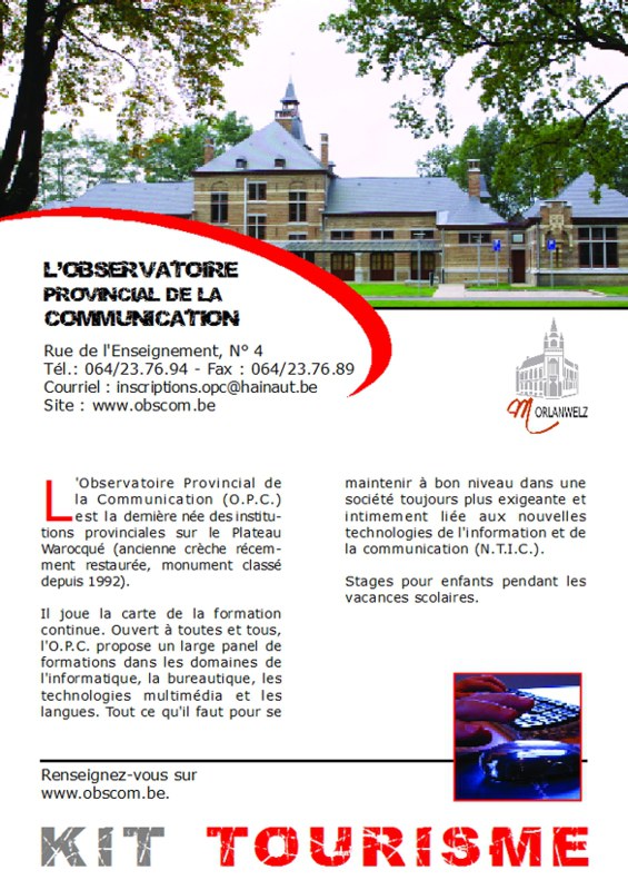 L'Observatoire Provincial de la Communication